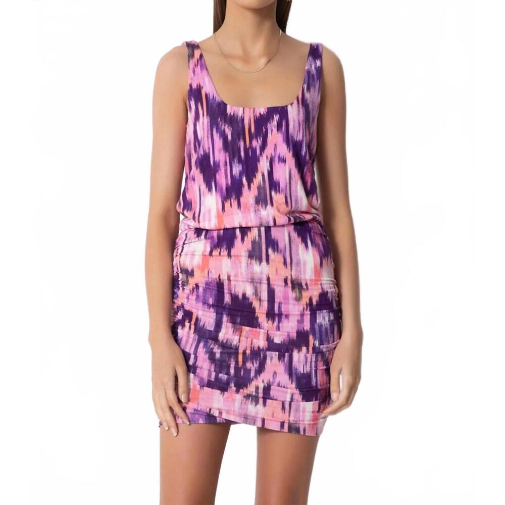 NEW TART COLLECTIONS quin mini dress in diamond ikat